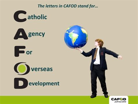 what does cafod stand for|What we do .